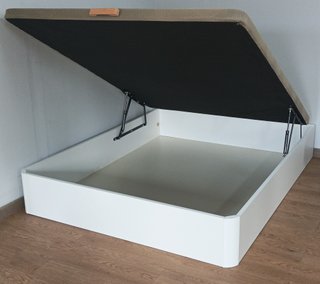 Cama· Con Amplio Arcón, Blanco, Cómoda.¡EN REBAJA!