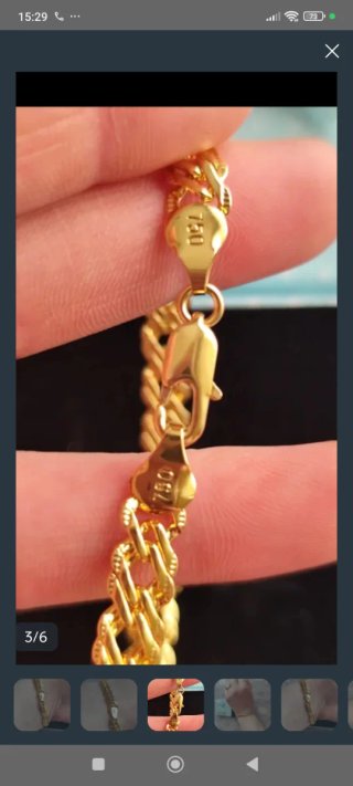 Pulsera Oro 18k liminado
