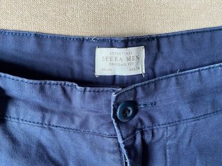 PANTALÓN CORTO BERMUDA DE HOMBRE  MEN AZUL MARINO