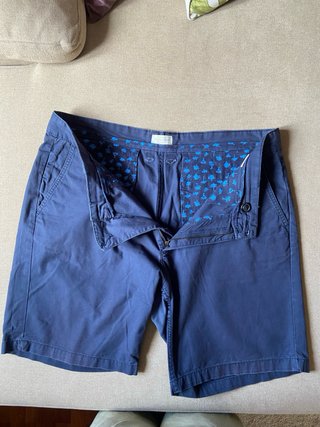 PANTALÓN CORTO BERMUDA DE HOMBRE  MEN AZUL MARINO
