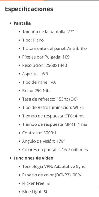PC Gaming MSI + Monitor AOC Negro