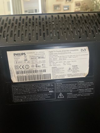 Televisor Philips Negro