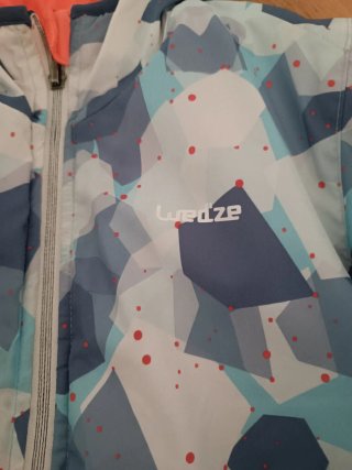 Anorak reversible esquí talla 8-10 años