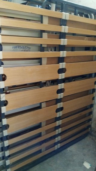 Somier metálico y de madera