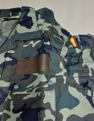 Guerrera camuflaje verde T3L