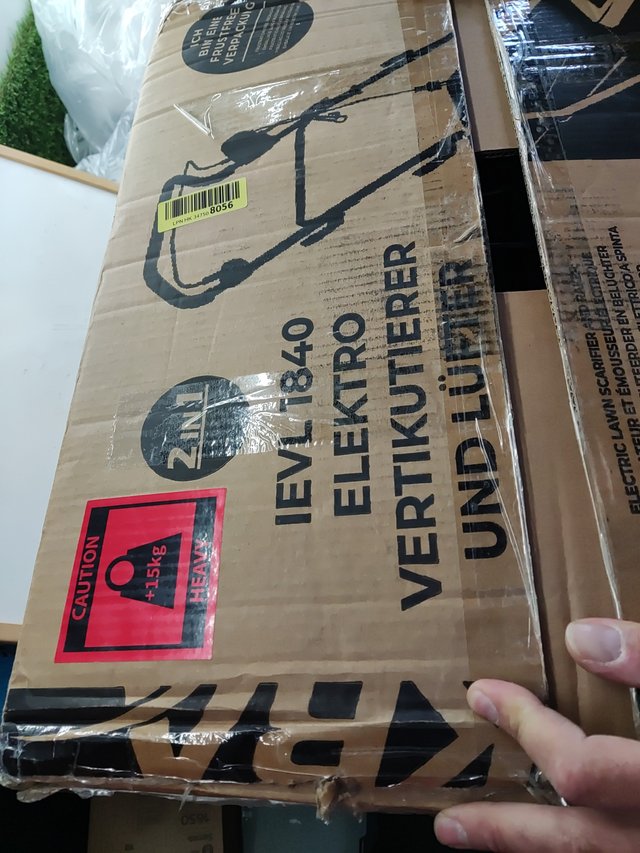IKRA IEVL 1840 Aeratore e Scarificatore per Prato