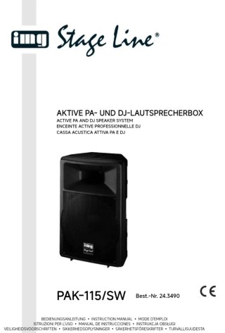 Altavoz  15"Autoamplificado