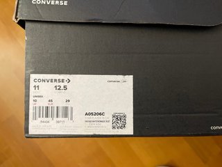 Zapatillas Converse Star Blanco Naranja