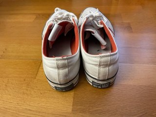 Zapatillas Converse Star Blanco Naranja