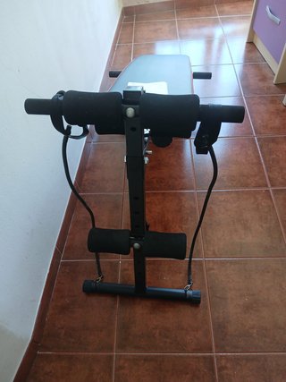 PACK FITNESS:Cinta FITFIU + Banco muscular + pesas