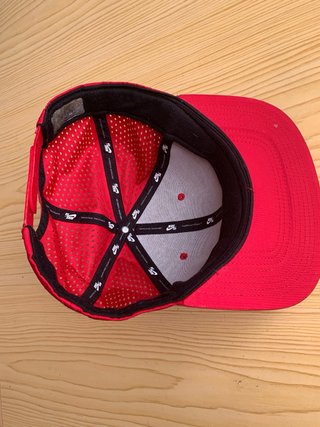 Gorra Nike SB Roja Perforada
