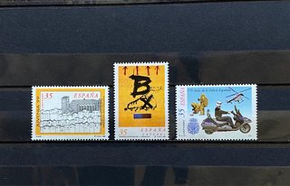 3 Sellos nuevo España 1999 Edifil 3621/23