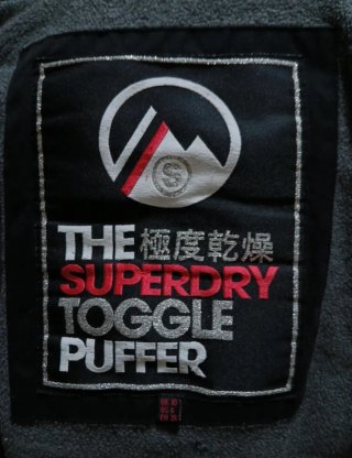 Superdry Toggle Puffer Tamanho M