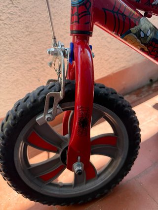 Bicicleta Spiderman niño(a) hasta 6 años