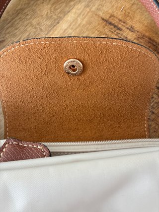 Bolso Longchamp Beige y Marrón