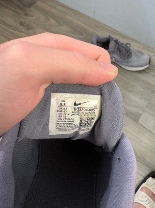 Scarpe Nike Uomo Grigie Argento