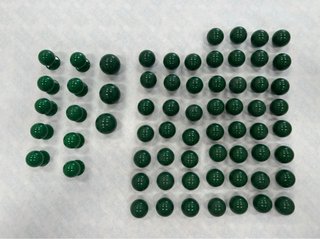 66 Pomos Tiradores Verdes