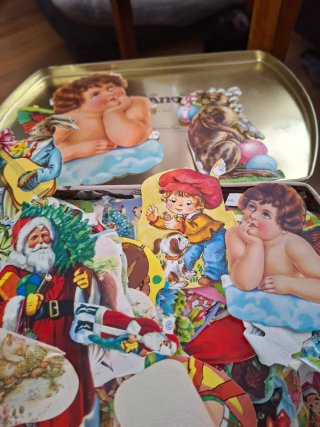 Lote Cromos Troquelados Antiguos