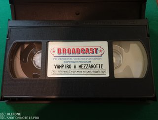 VHS "Vampiro a Mezzanotte"