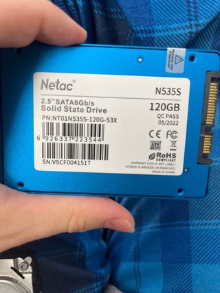 SSD Netac N535S 120GB SATA III