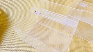 Urnas de metacrilato transparente