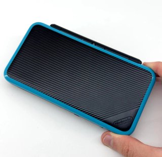 New Nintendo 2DS XL Console Blu Nero Completa Scat