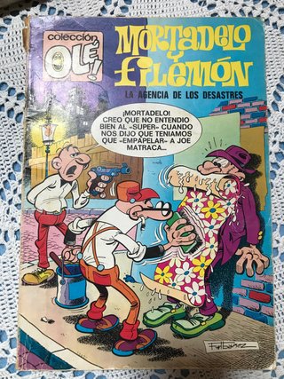 mortadelo y Filemon.  la agencia fe los desastres