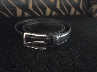 2 Cinturones de Vestir Dustin Marrón y Negro