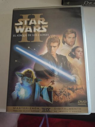 Star Wars II: El Ataque de los Clones DVD