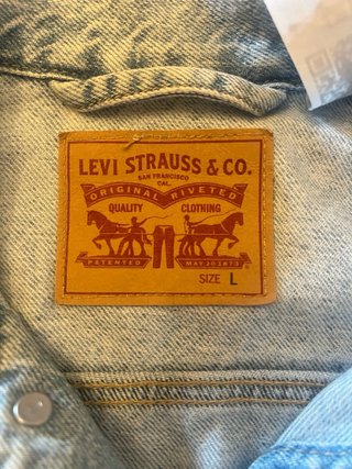 Cazadora Vaquera Levi's Mujer Talla L