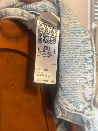 Cazadora Vaquera Levi's Mujer Talla L