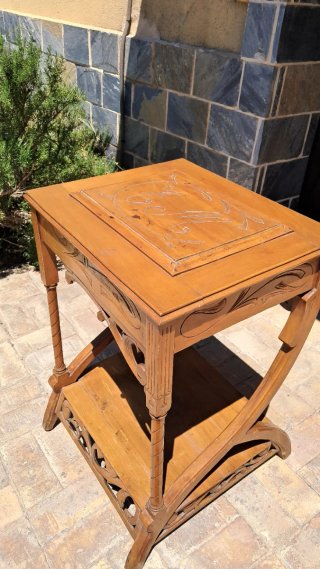 Mueble mesa costurero vintage table à ouvrage