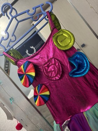 Disfraz de piruleta para niña. T-10