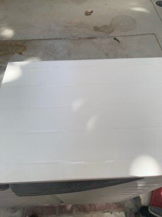 Azulejos blancos con línea decorativa 32x20cm