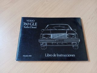 Manual Volvo 760 GLE Turbo Diesel 1983