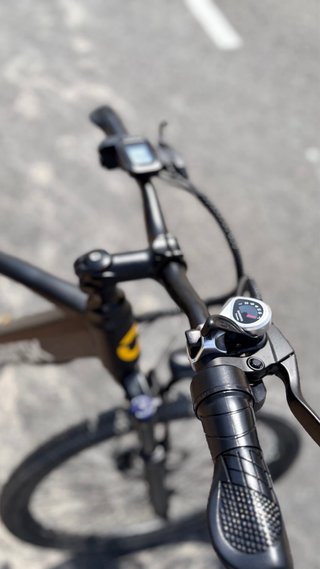 Bicicleta Eléctrica Negra como nueva