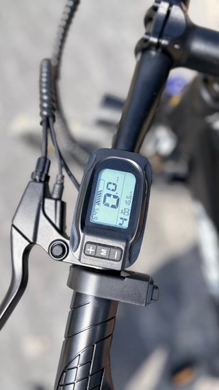 Bicicleta Eléctrica Negra como nueva