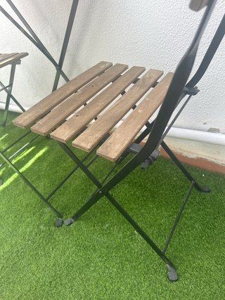 Mesa y Sillas Plegables Exterior