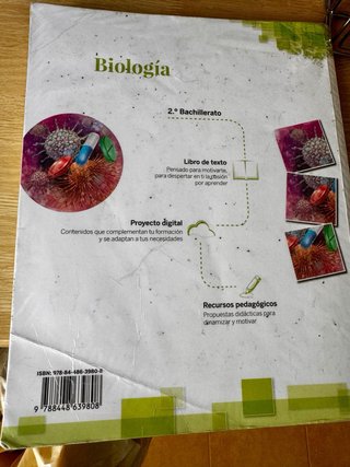 Biología 2 de Bachillerato