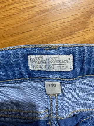 Shorts vaqueros niña