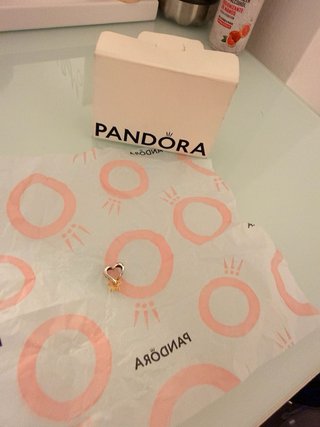 Charm de Corazón y Estrella Pandora