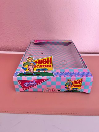 Caja Chabel High School College Feber 1989 Barbie
