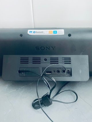 Radio Reloj Sony FM/AM Bluetooth ICF-CS20BT
