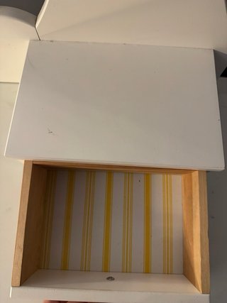 Tocador Niña blanco con espejo