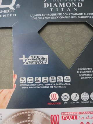 Sartén Pensofal IQ Diamond Titan