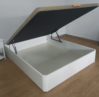 Cama· Con Amplio Arcón, Blanco, Cómoda.¡EN REBAJA!