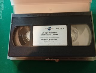 Vhs "Un lupo mannaro americano a Londra"