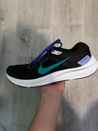 Nike Zoom Structure 24 Negro/Verde Azulado