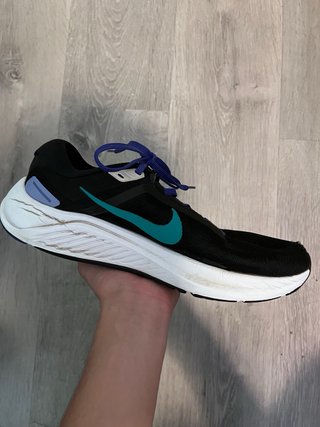 Nike Zoom Structure 24 Negro/Verde Azulado
