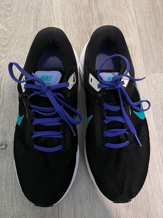 Nike Zoom Structure 24 Negro/Verde Azulado